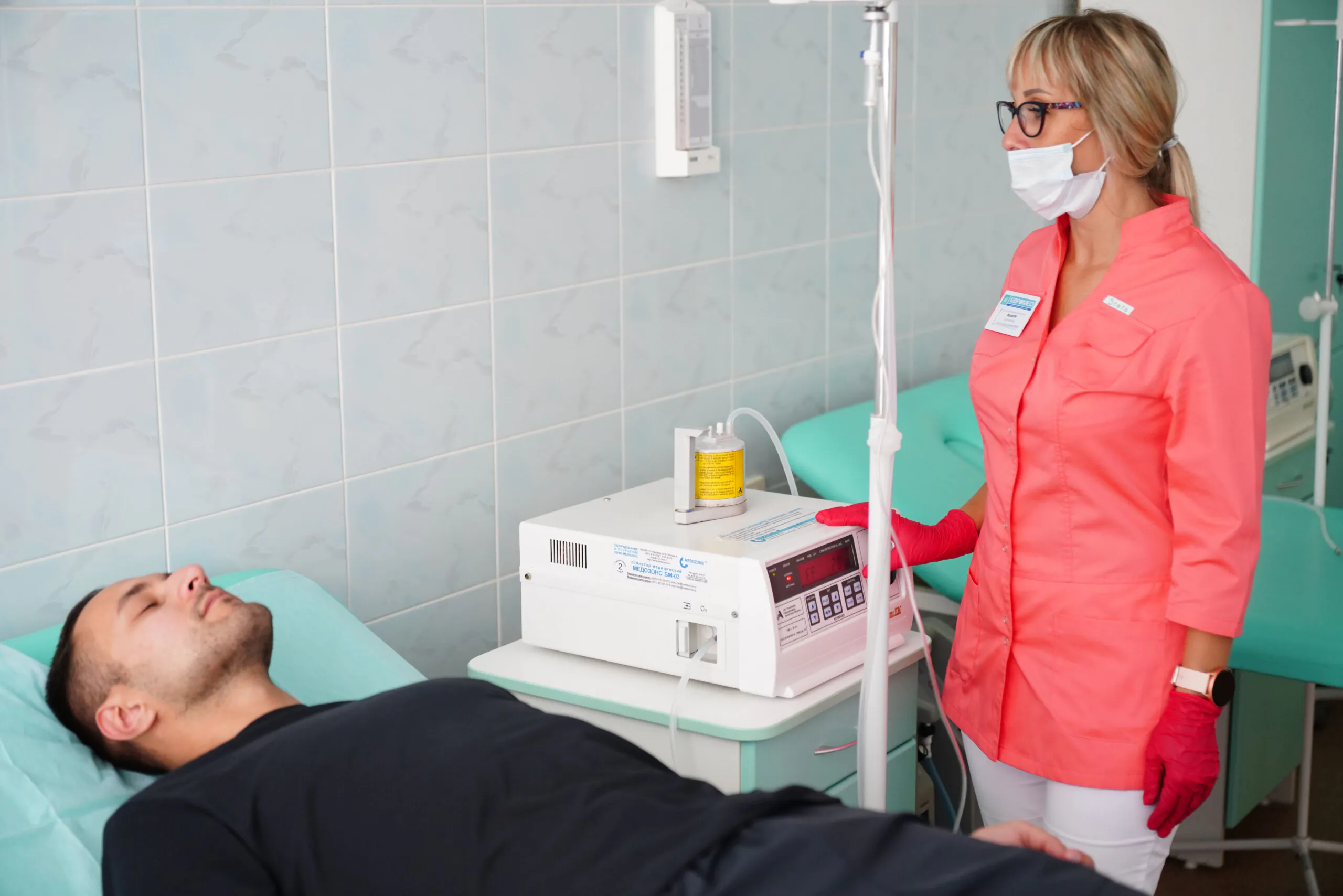 Озонотерапия в санатории Евромед